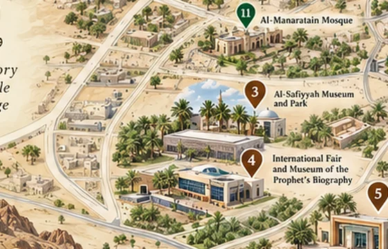 Illustration: Bani Haram Mosque, Madinah