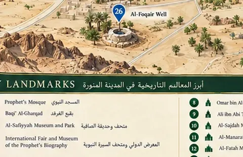 Illustration: Al-Foqair Well, Madinah